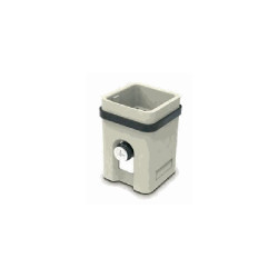 Insert HQ, Raccordement à Sertir, femelle, 21 pin, 6.5A, Polycarbonate, 3A 